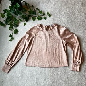 Chelsea.28 rose gold blouse